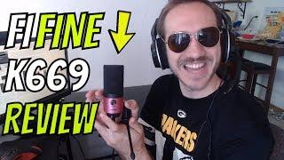 Fifine K669 / 669B Microphone Review / Test - Cheap, but I love it!! For Ps4,Xbox, PC, Mac