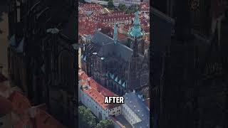 St. Vitus Cathedral: Prague’s Gothic Marvel in 15 Seconds! #shorts