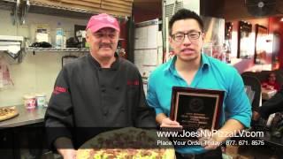 Best Pizza in Vegas; Joe's NY Pizza- Winner of the 2013 Pizza Challenge