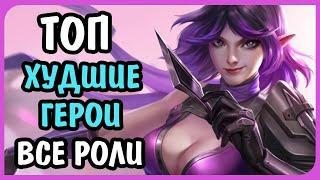 Paladins ТОП худшие герои Все Роли - Флангеры Дамагеры Хилы Танки 2021