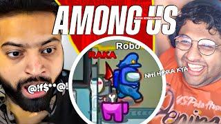 When noob gang plays AMONG US ft.@RakaZoneGaming @sikhwarrior @scarletplays @Musk4n