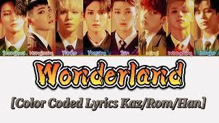 Ateez-WONDERLAND [ПЕРЕВОД НА КАЗАХСКИЙ Color Coded Lyrics Kaz/Rom/Han]