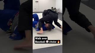 BJJ baseball choke Professor Mike Chu