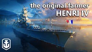 It's Back! Henri IV Restored To It's Former Glory