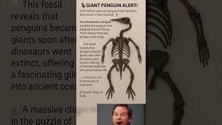 Ancient Ocean Titan: The 159 kg Penguin"#shorts