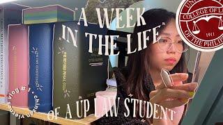 law school vlog | A week in the life of a first year law student | UP Law