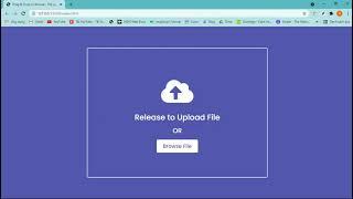 Drag & Drop or Browse - File upload Feature || Learn from CodingNepal