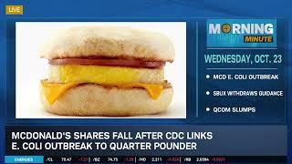 Stock Market Morning Minute, Wednesday, Oct. 23 (MCD, SBUX, QCOM)