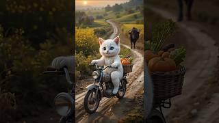 A Cat  with Business MindSet | Wait for End  | #cat #animation #catsworld