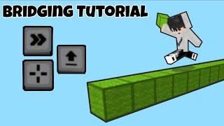 Minecraft Bridging Tutorial For Mobile Beginners