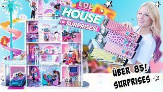 LOL SURPRISE OMG House of Surprises  unboxing & review deutsch