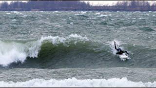 My First Time Surfing Lake Ontario