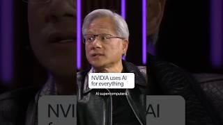 CEO Jensen Huang on how @NVIDIA uses AI.