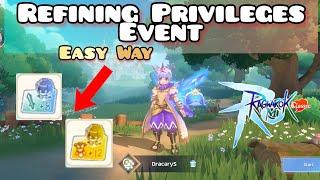 HOW TO EASILY REFINE YOUR GEARS TO +12 | REFINING PRIVILEGES EVENT | Ragnarok M: Classic