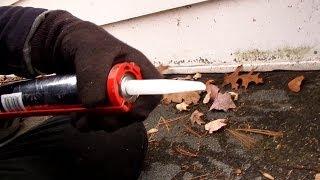 How to repair a leaky asphalt shingle roof joint.