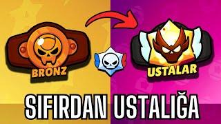 SIFIRDAN USTALIĞA ÇIKMAK! TAKTİKLERLE AŞAMALI! Brawl Stars