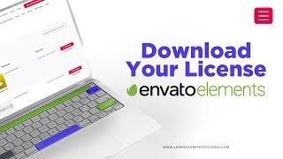 How to Download Your License File from Envato Elements — How to Use Envato Elements (2024)