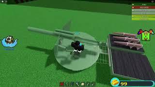 | Working cool Artillery | Roblox | Build a boat