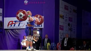 Tatiana Kashirina (90+) - 180kg Clean and Jerk @ 2017 European Championships