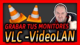 Como GRABAR Tu Pantalla ⭐ con VLC VideoLAN ⭐ Pantalla Principal y Secundaria - SOLUCIÓN 2024