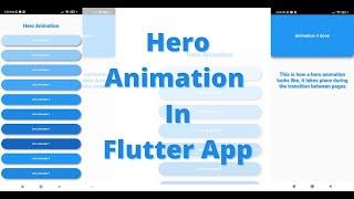 Flutter Full Tutorial For Beginner Flutter Animation Tutorial Hero Animations During Navigation 10.5