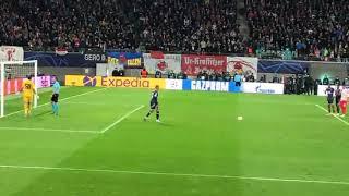 Dominik Szoboszlai gave RB Leipzig a 2-2 draw against PSG | view from stands ️