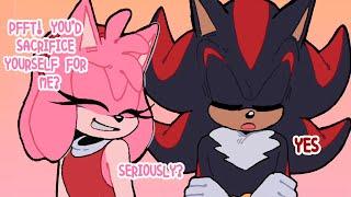 Shadow is wholesome | Shadamy Sonic Comic Dub Compilation