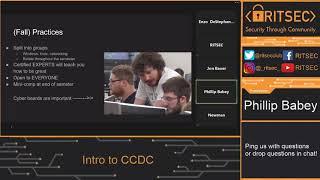 Intro to CCDC - Phillip Babey