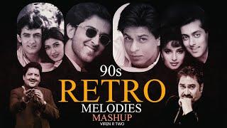 90s Retro Melodies Mashup 2025 | Best of 90s Hits | Kumar Sanu | Udit Narayan | Viren R Two