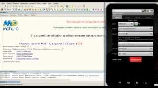 Мобильная торговля для планшета Моби-С