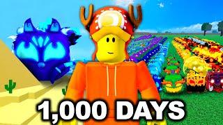 I Spent 1,000 Days in Blox Fruits