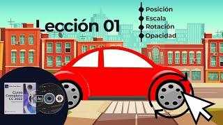 Curso After Effects CC 2022 Gratis - Lección 01: Pre-composición, Transformación y Fotogramas Claves