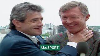 Alex Ferguson and Kevin Keegan make up at Euro 96! | ITV Sport Archive