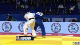 Judo 2016 European Championships Kazan: Tchrikishvili (GEO) - Khalmurzaev (RUS) [-81kg] final