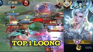 Best Tactics top 1 Global Loong hok | Honor of Kings Gameplay