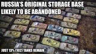 Russia's Central Tank Storage Base is now Virtually Empty - The 22nd