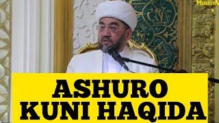 ASHURO KUNI HAQIDA / MUFTIY NURIDDIN DOMLA