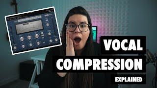 How to compress vocals - [Logic Pro X]