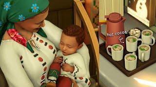 A Festive Sims Update: Hot Cocoa, Romanian Inspired Clothes & New Event!