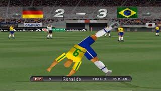 World Cup 2002 Final, Winning Eleven 2002 Ps1 Brasil - Alemania