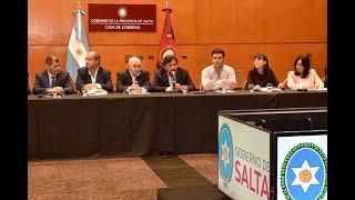 Mesa Multisectorial: El Gobierno declaró  la emergencia sociosanitaria 270120 Gobierno de Salta