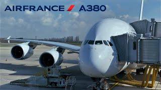  Paris CDG - Miami MIA  Air France Airbus A380 Economy class [FULL FLIGHT REPORT]