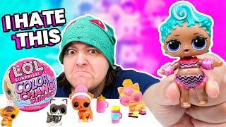 I Try LOL Surprise Dolls First Time Unboxing Review