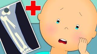 Caillou’s Broken Bone | Caillou Cartoon | WildBrain