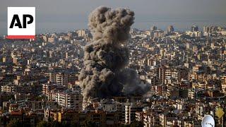 Big blasts hit Lebanese capital Beirut following a warning from the Israeli army