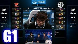 Team WE vs TSM | Game 1 Grand Finals IEM Katowice 2015 LoL | Team Solomid TSM vs Team WE G1