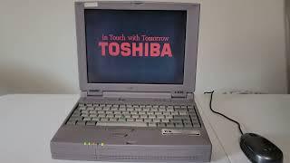 1996 Toshiba Satellite 315CDS Booting Windows 98 SE