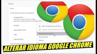 COMO ALTERAR O IDIOMA DO NAVEGADOR GOOGLE CHROME