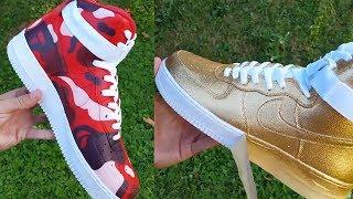 Dope Custom-Painted Sneakers Are The Freshest In The Game