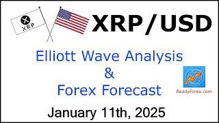 XRP USD Elliott Wave Analysis | Ripple Forecast | January 11, 2025 | XRPUSD Analysis Today